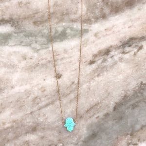 Hamsa necklace
